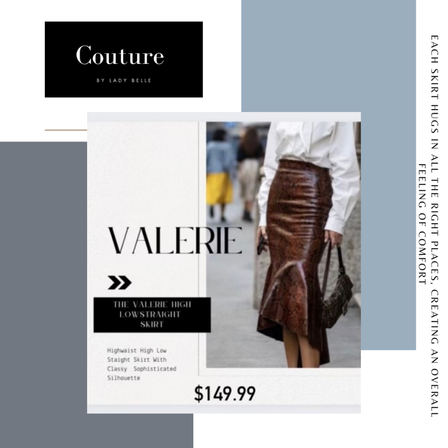 The VALERIE Leather Skirt