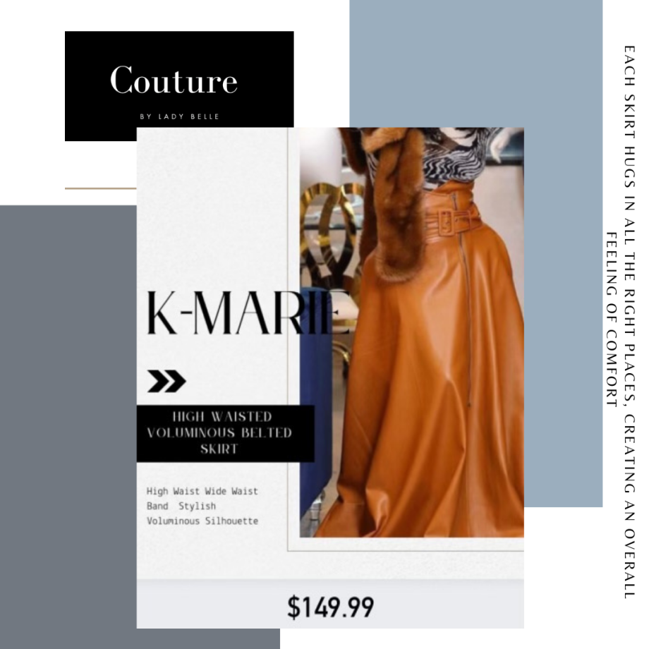 The K-Marie Leather Skirt