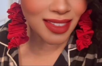 Date Night Scrunchie Earrings